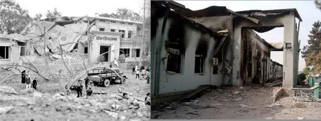 Bach Mai Hospital, 1972, and Kunduz Hospital, 2015. 'America doesn't intentionally bomb hospitals'? You decide